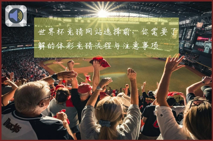 世界杯竞猜网站选择前，你需要了解的体彩竞猜流程与注意事项